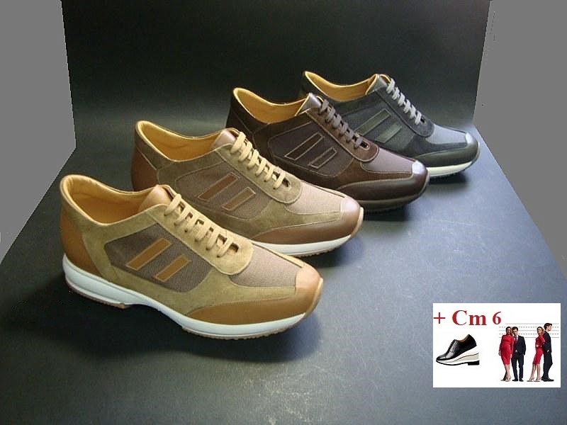 Scarpe uomo con rialzo