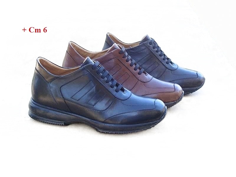 Scarpe uomo con rialzo