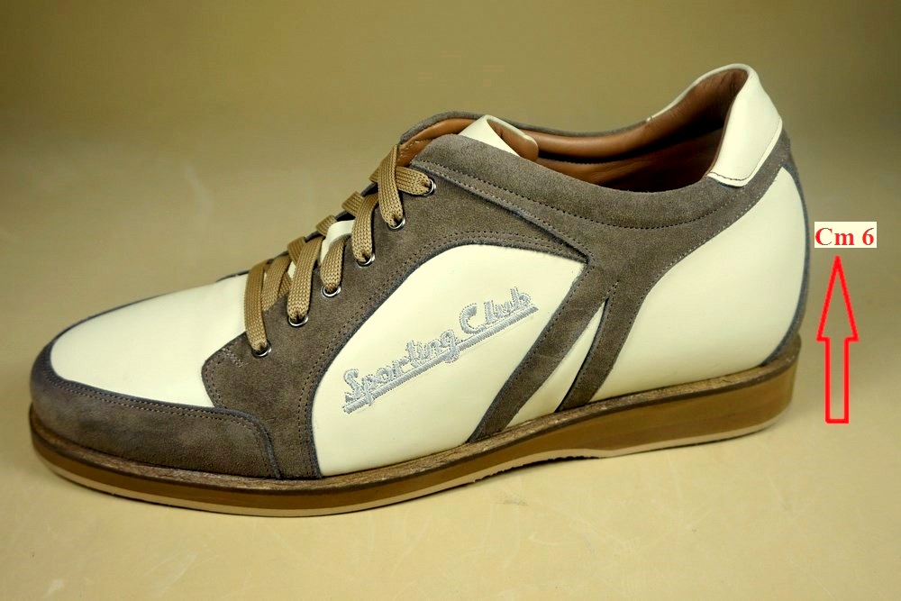 Scarpe uomo con rialzo