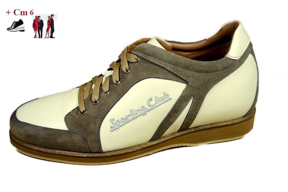 Scarpe uomo con rialzo