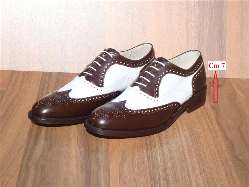 Scarpe uomo con rialzo