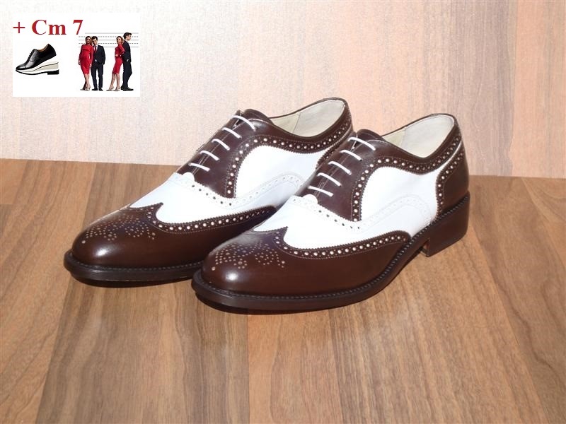 Scarpe uomo con rialzo