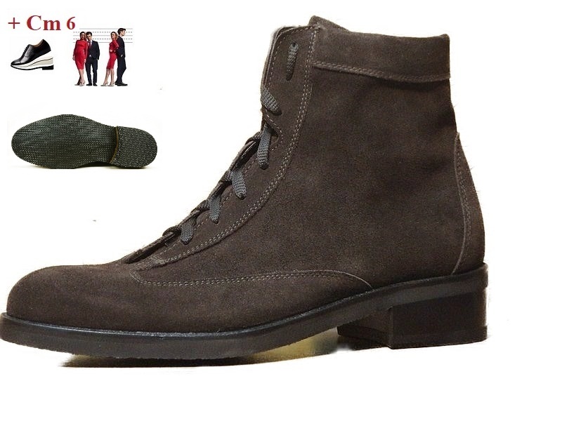 Scarpe uomo con rialzo