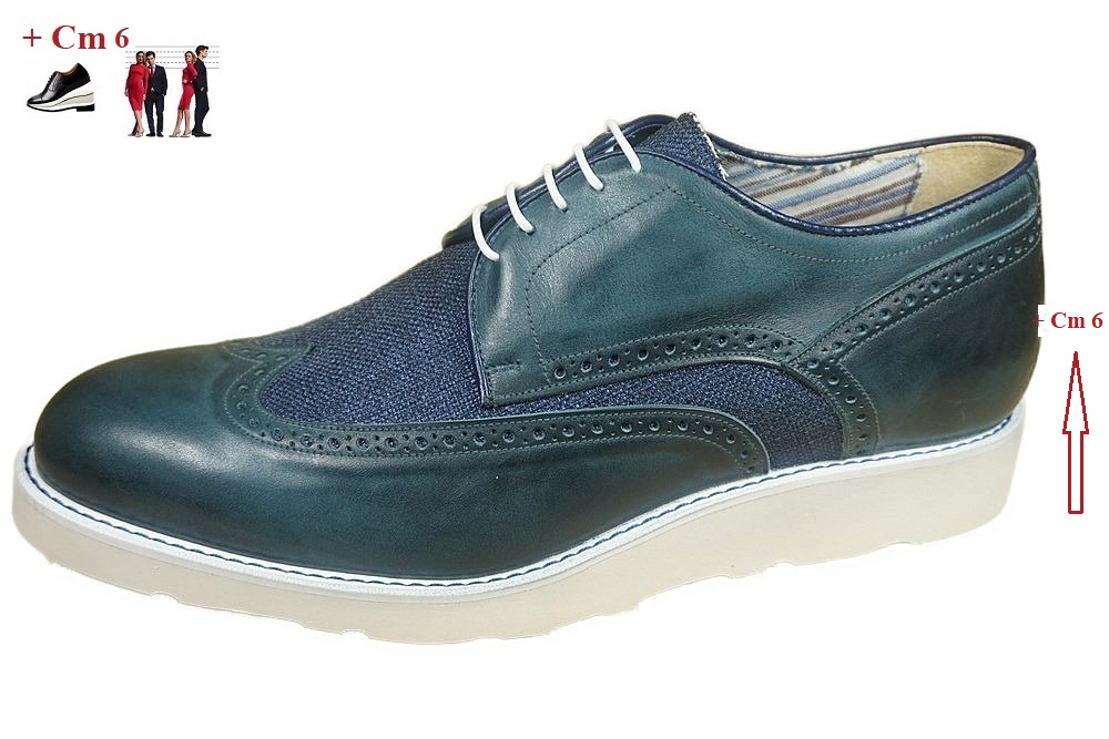 Scarpe uomo con rialzo