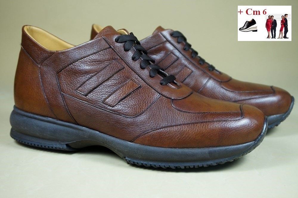 Scarpe uomo con rialzo