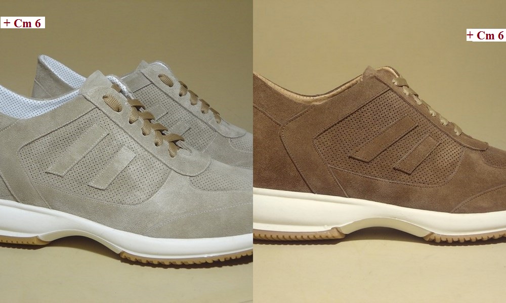 Scarpe uomo con rialzo