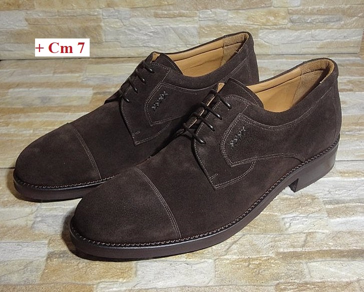 Scarpe uomo con rialzo