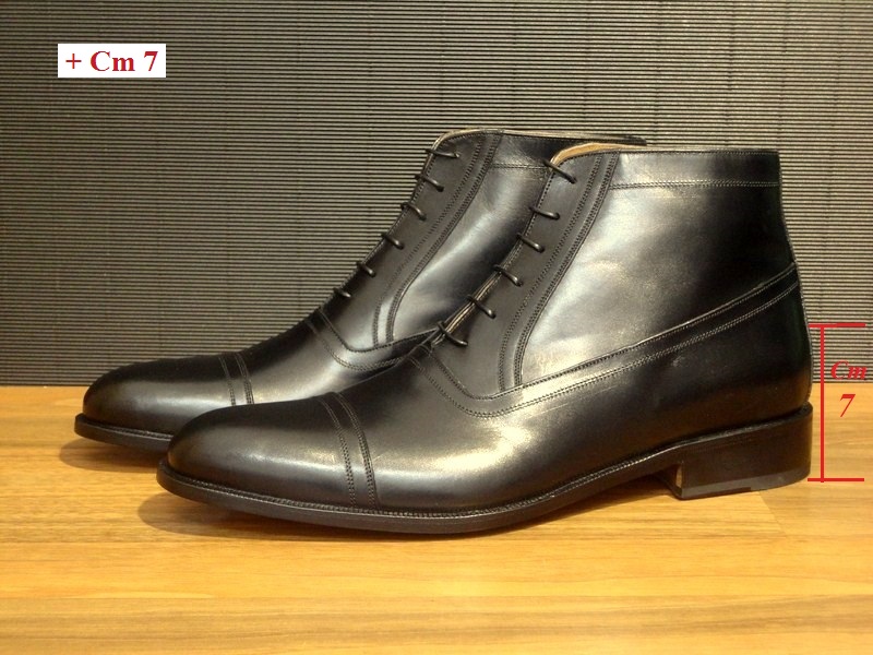 Scarpe uomo con rialzo