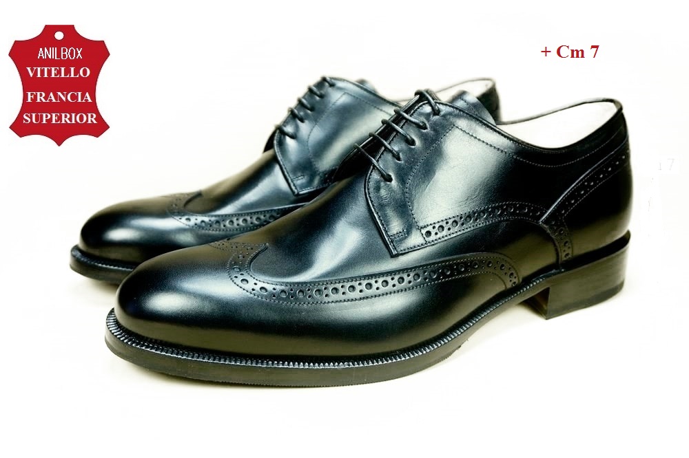 Scarpe uomo con rialzo