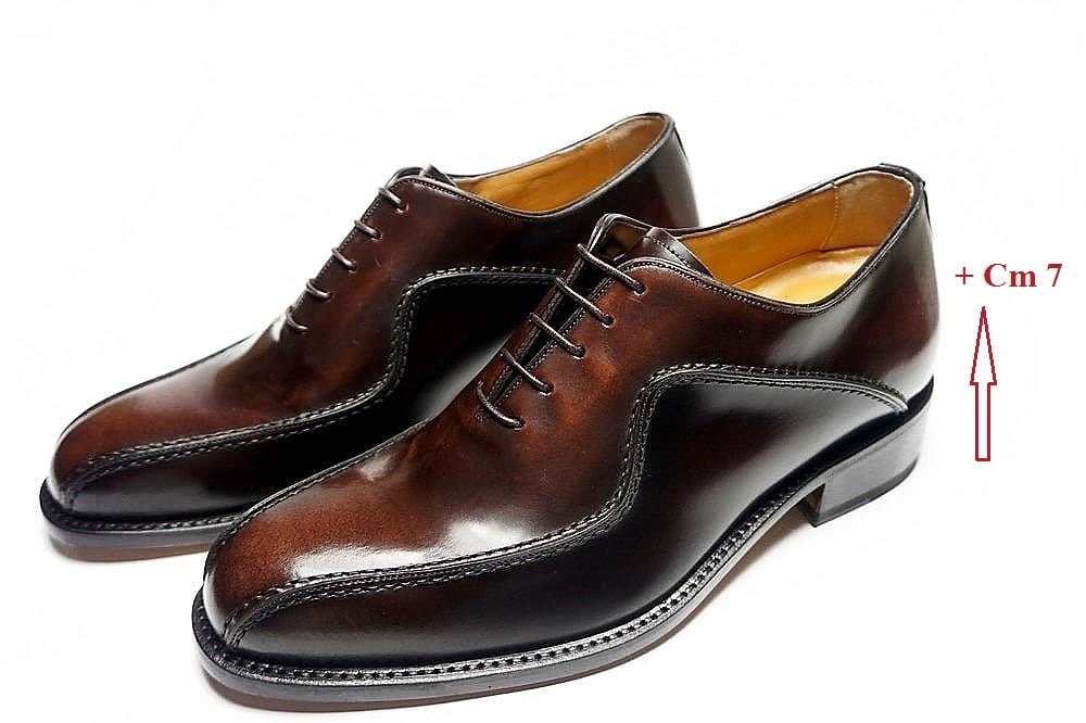 Scarpe uomo con rialzo