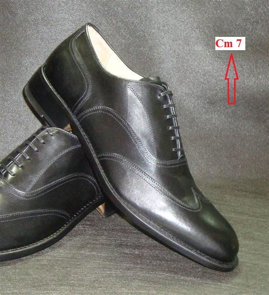 Scarpe uomo con rialzo