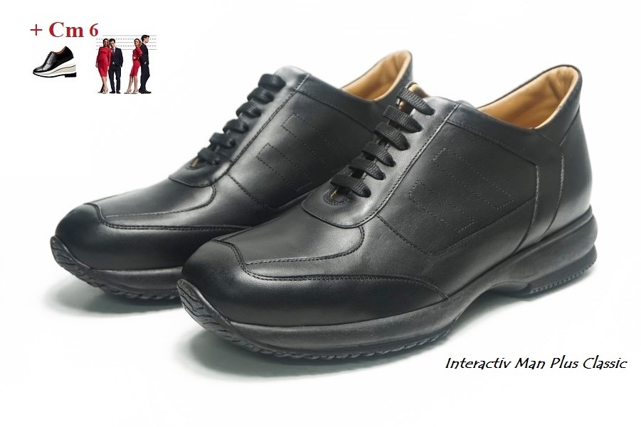 Scarpe uomo con rialzo
