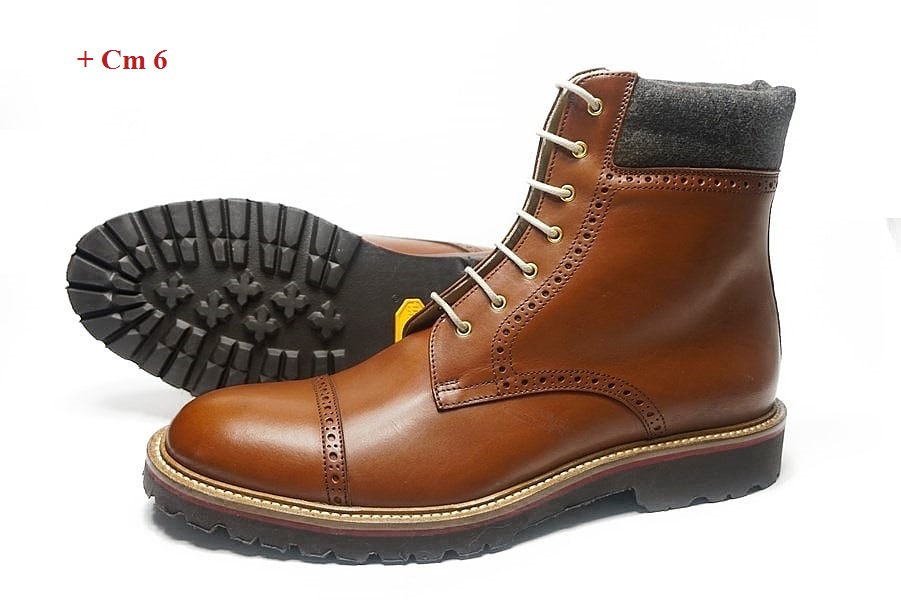 Scarpe uomo con rialzo