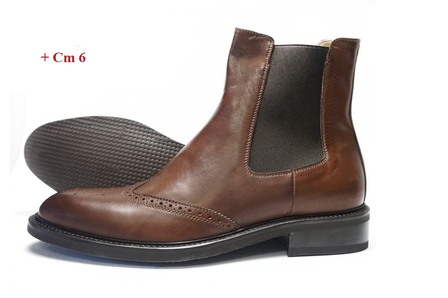 Scarpe uomo con rialzo