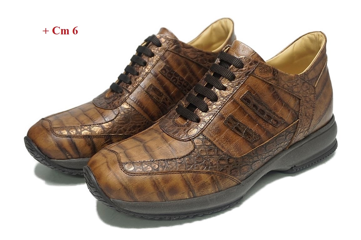 Scarpe uomo con rialzo