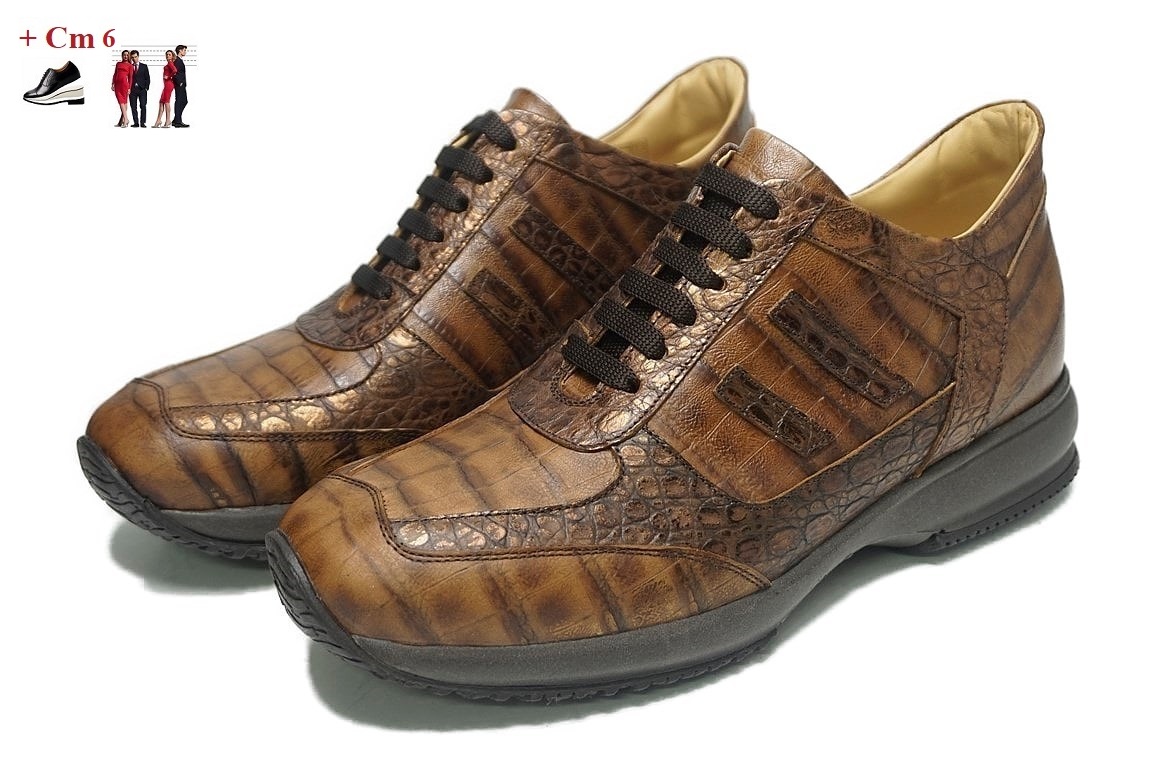 Scarpe uomo con rialzo