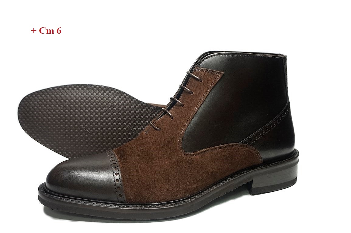 Scarpe uomo con rialzo