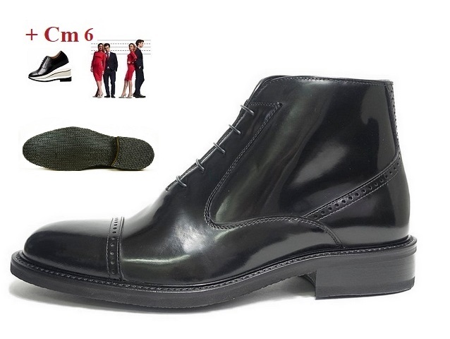 Scarpe uomo con rialzo