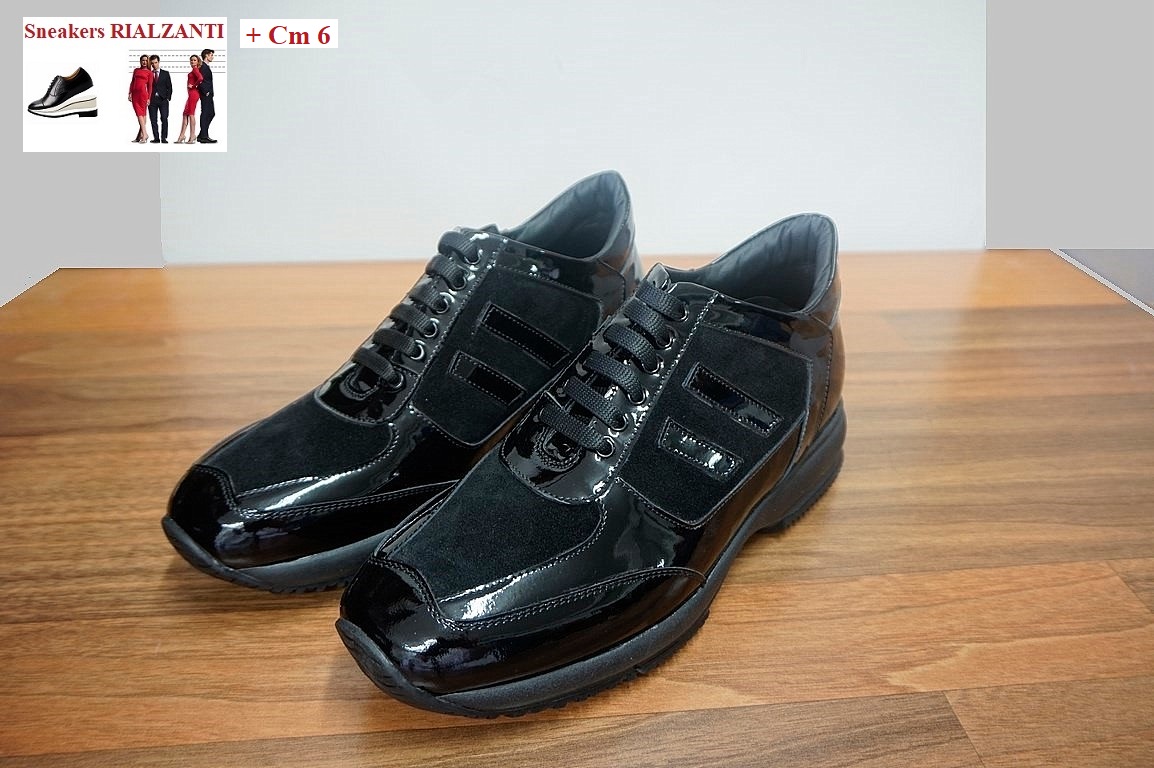 Scarpe uomo con rialzo