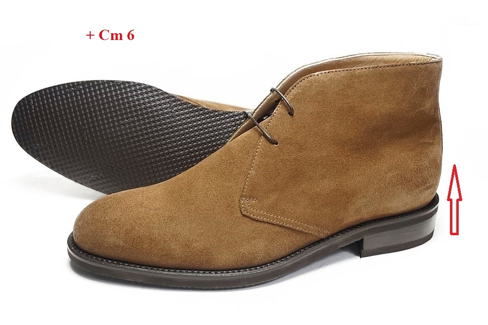 Scarpe uomo con rialzo