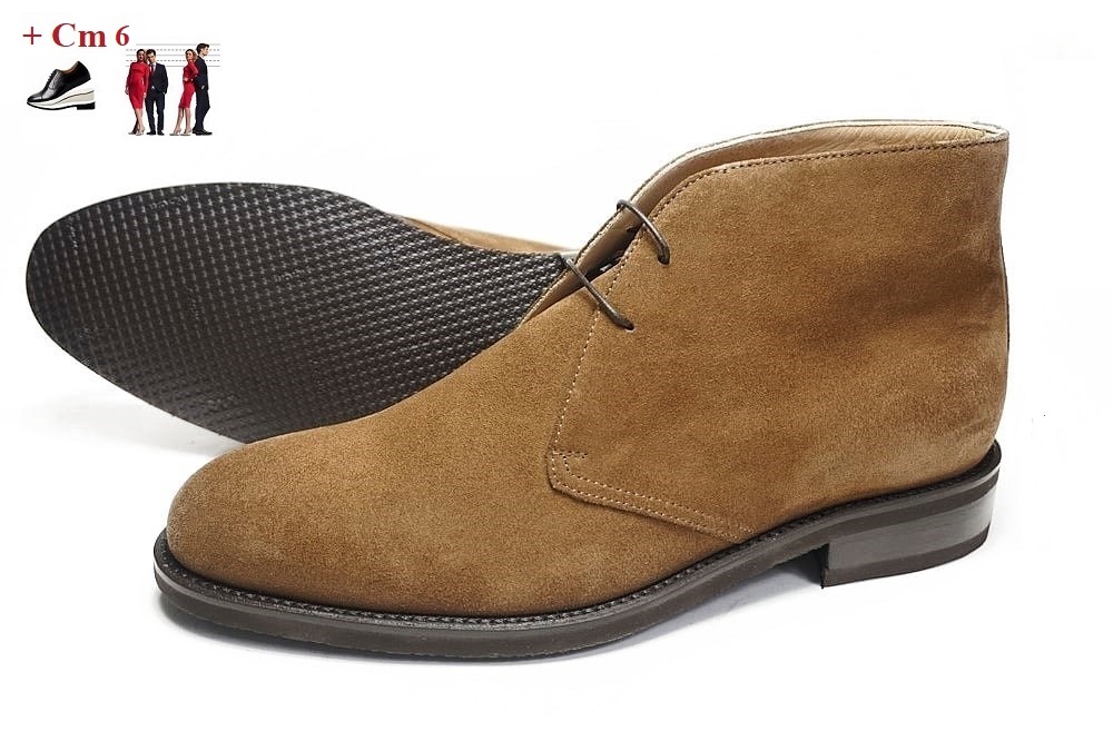 Scarpe uomo con rialzo