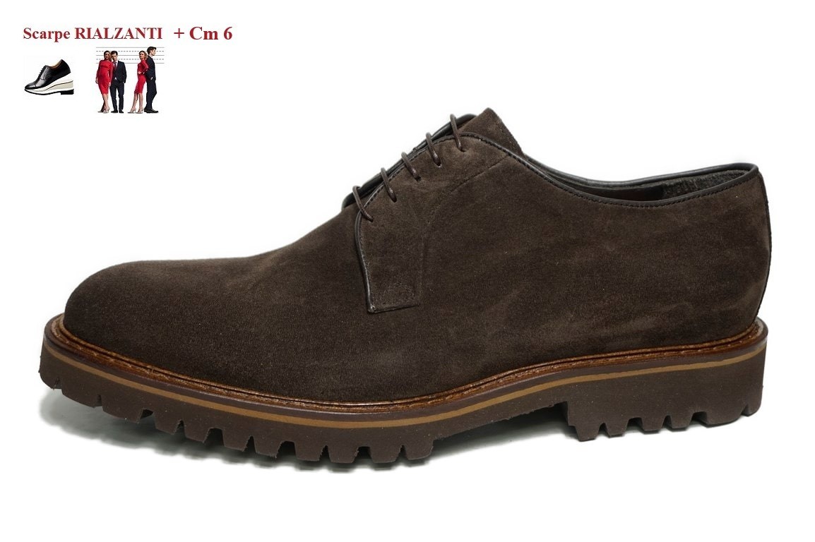 Scarpe uomo con rialzo