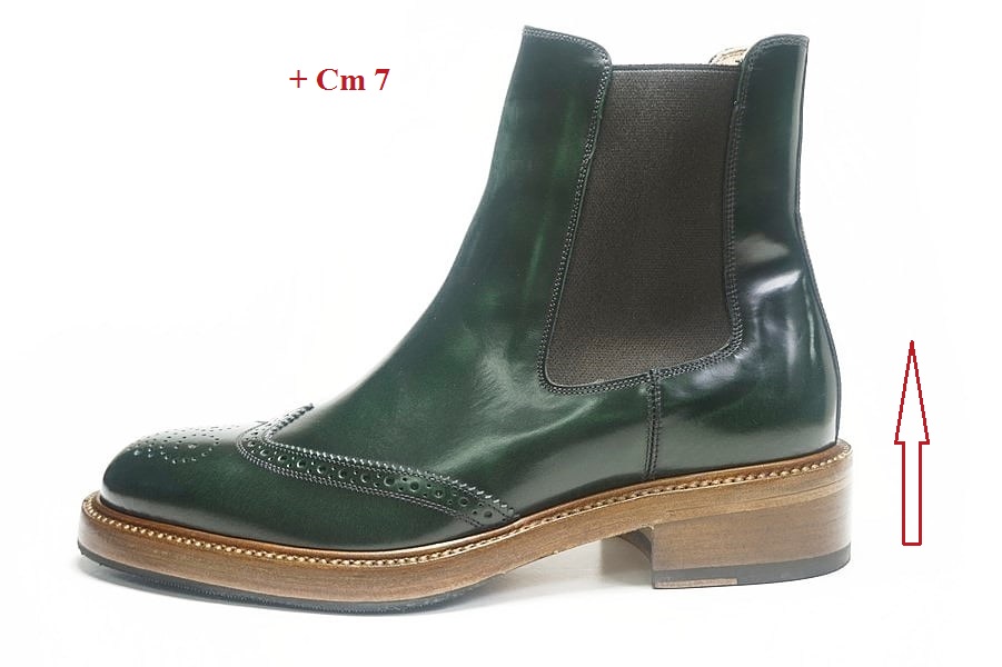 Scarpe uomo con rialzo
