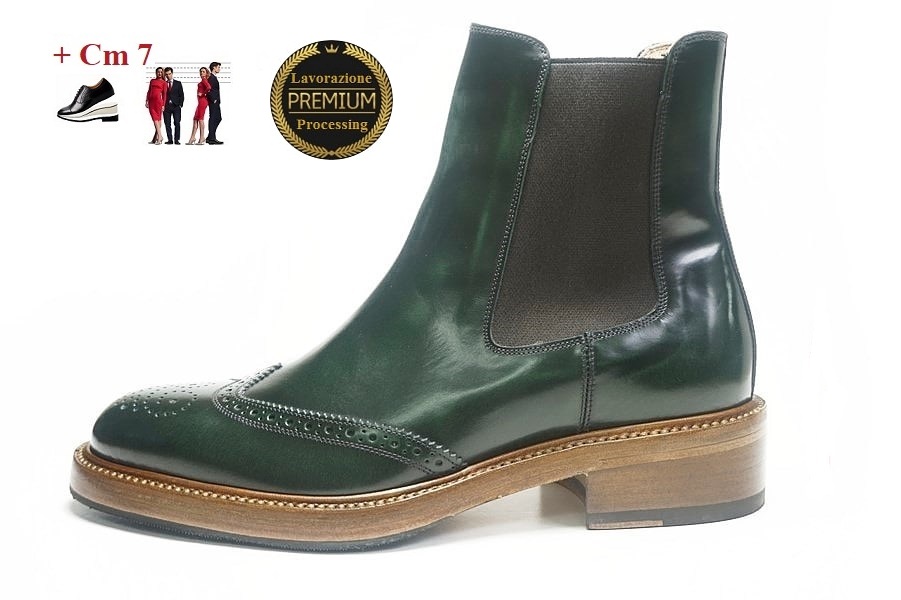 Scarpe uomo con rialzo