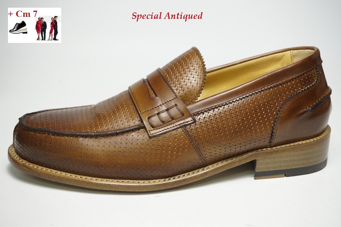 Scarpe uomo con rialzo