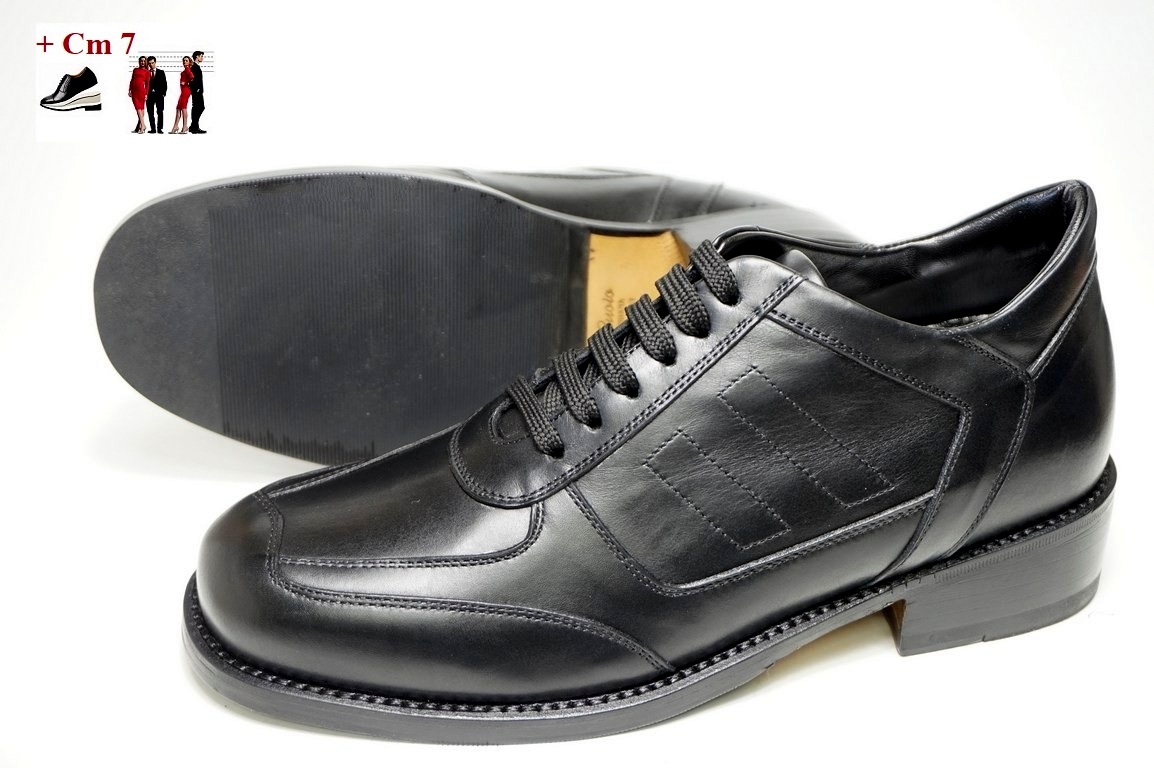 Scarpe uomo con rialzo