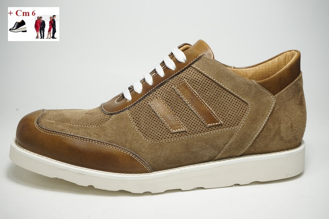 Scarpe uomo con rialzo