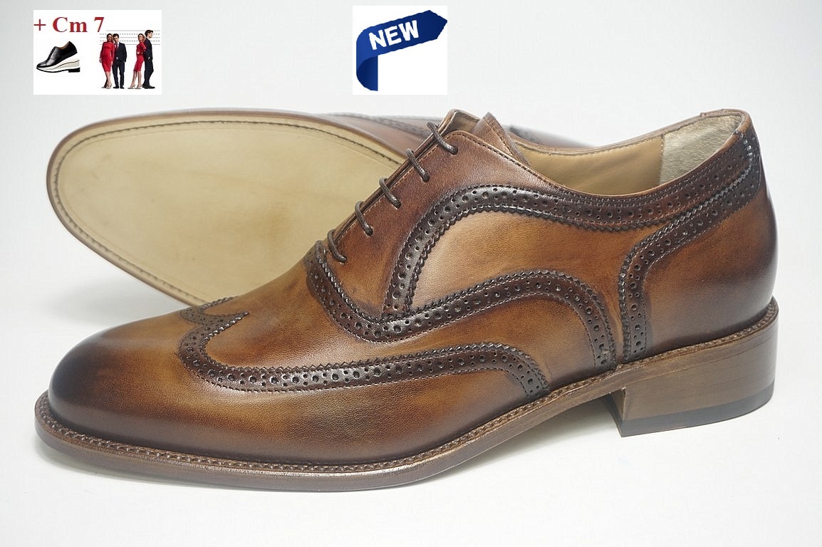 Scarpe uomo con rialzo
