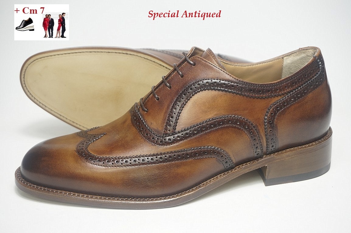Scarpe uomo con rialzo