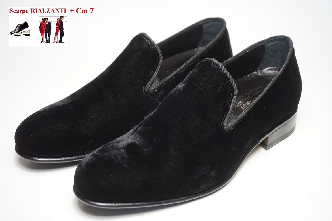 Scarpe uomo con rialzo