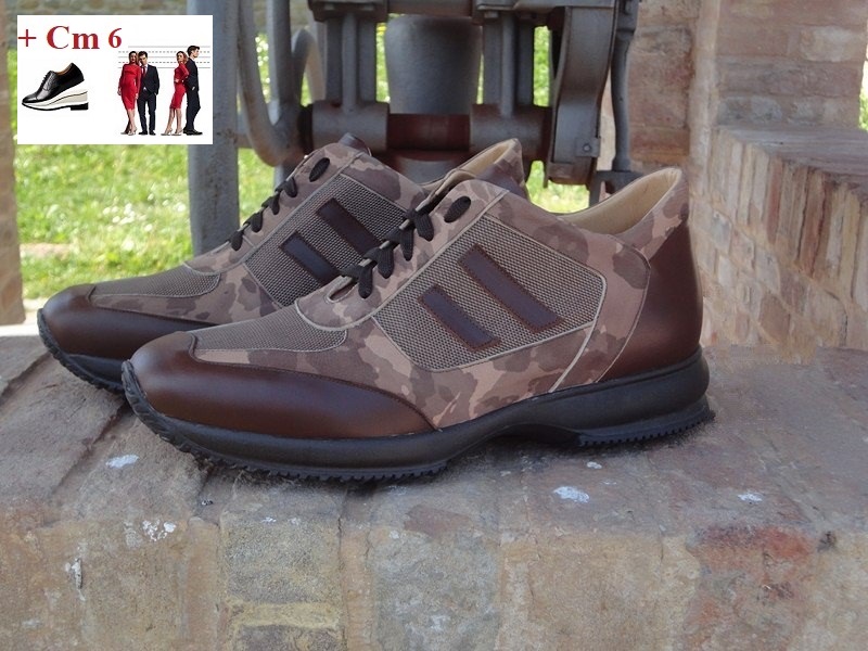 Scarpe uomo con rialzo