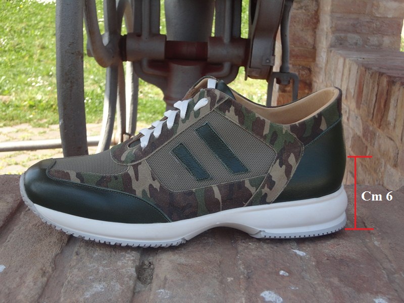 Scarpe uomo con rialzo