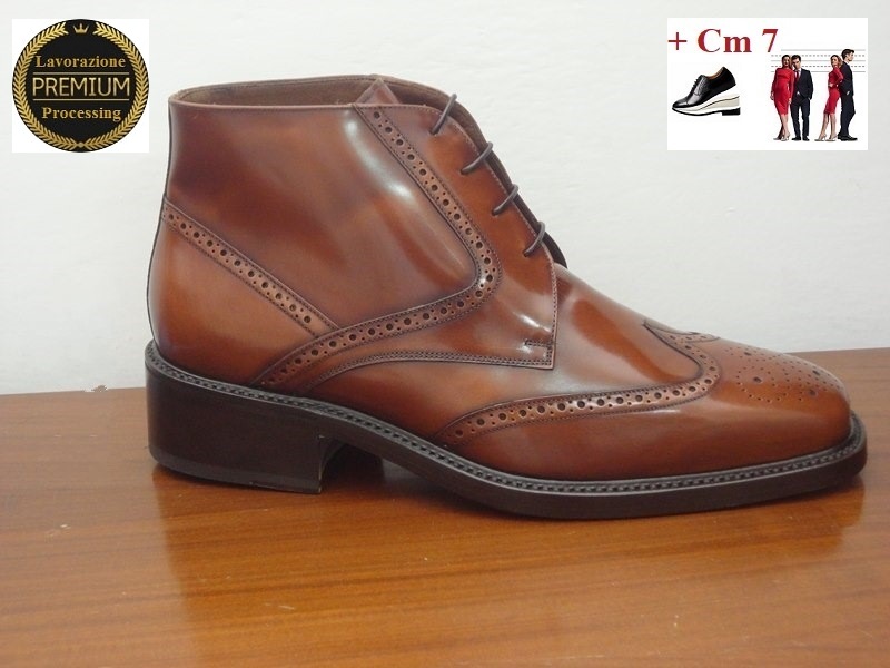 Scarpe uomo con rialzo