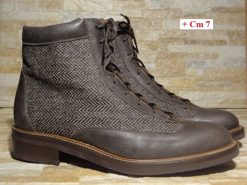 Scarpe uomo con rialzo