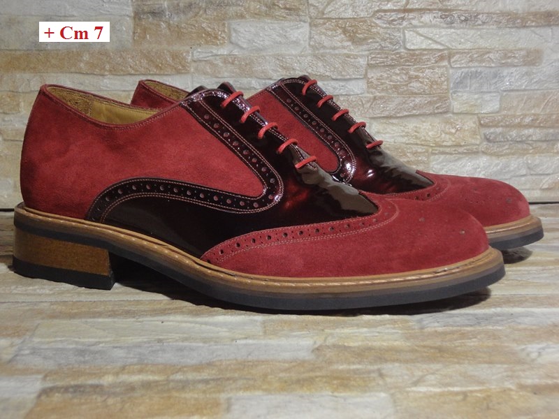 Scarpe uomo con rialzo