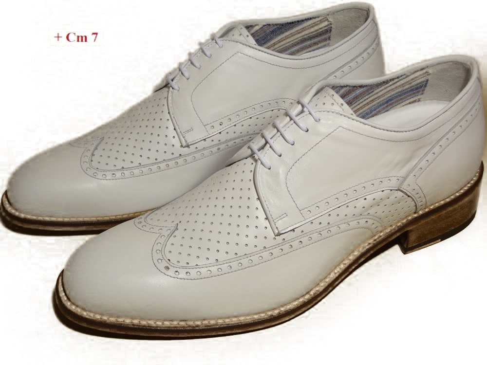 Scarpe uomo con rialzo