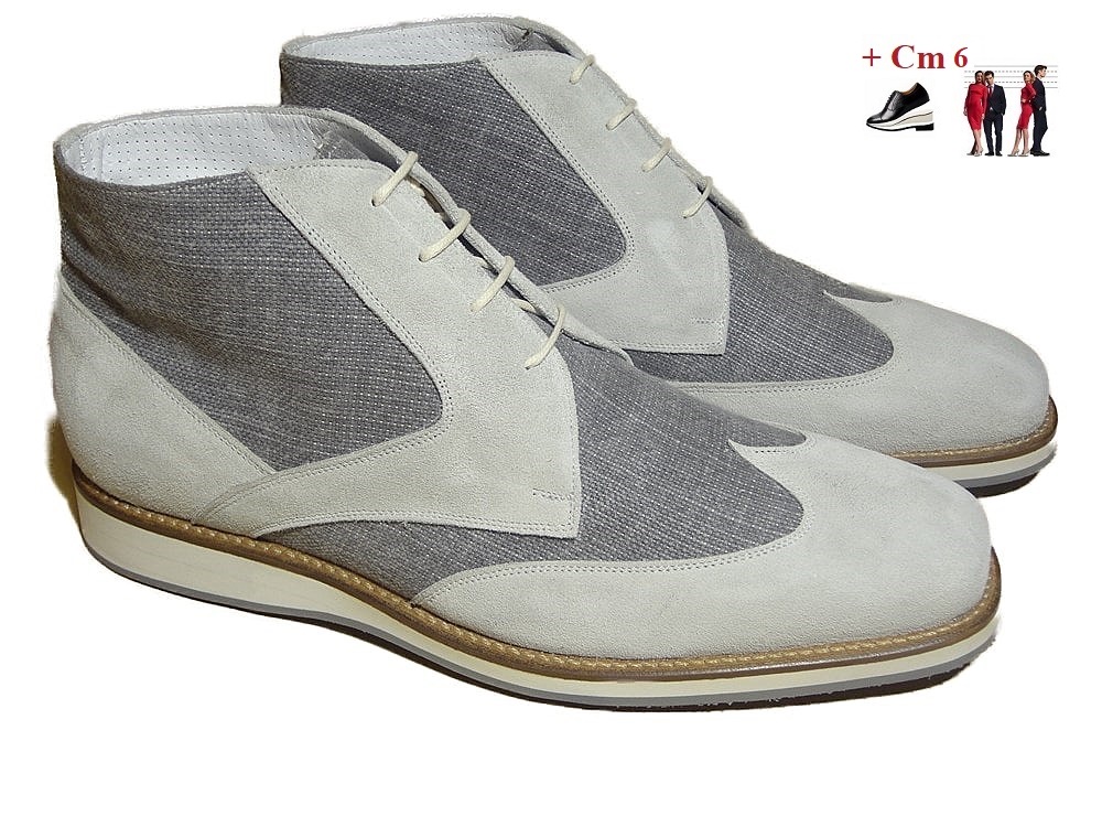 Scarpe uomo con rialzo