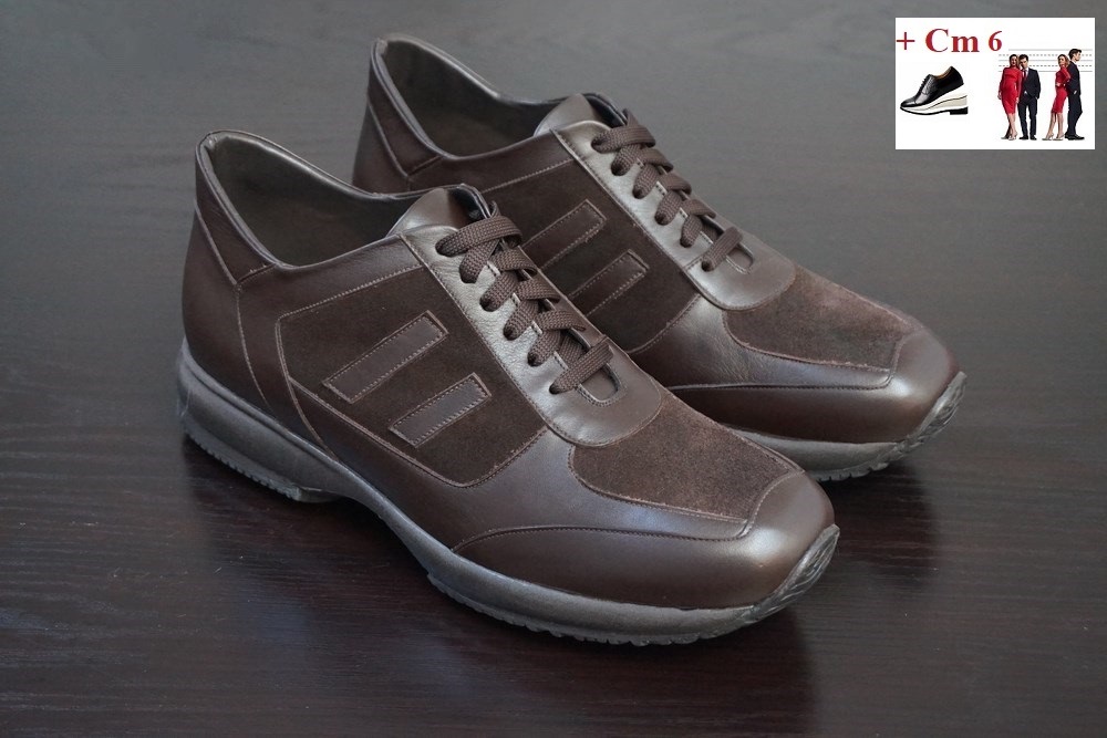 Scarpe uomo con rialzo