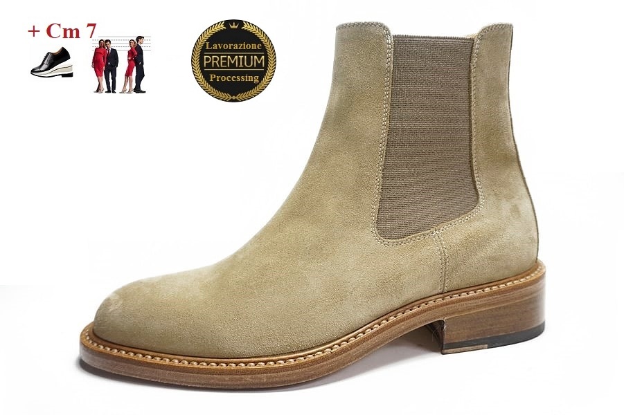 Scarpe uomo con rialzo