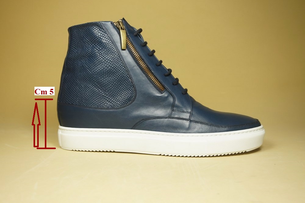 Scarpe uomo con rialzo