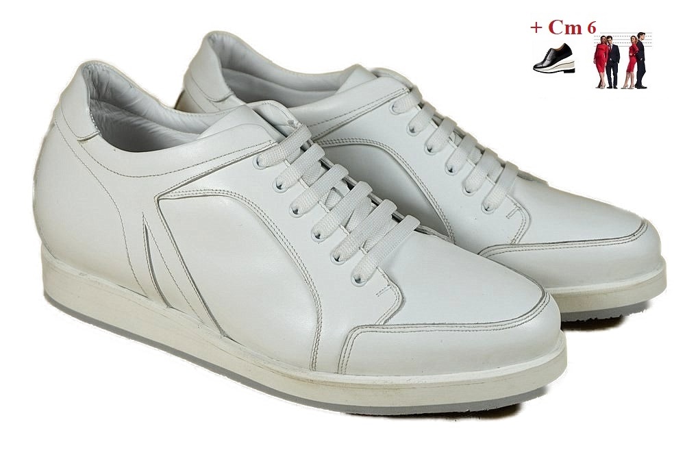 Scarpe uomo con rialzo
