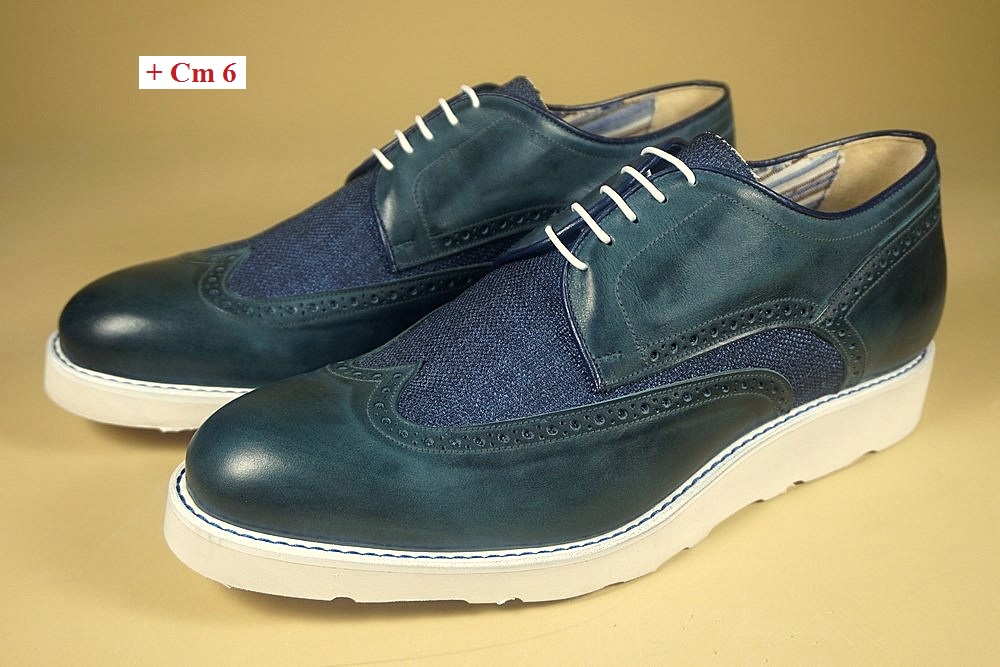 Scarpe uomo con rialzo