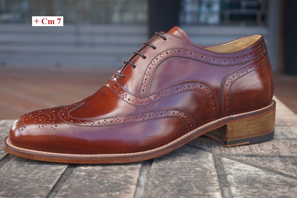 Scarpe uomo con rialzo