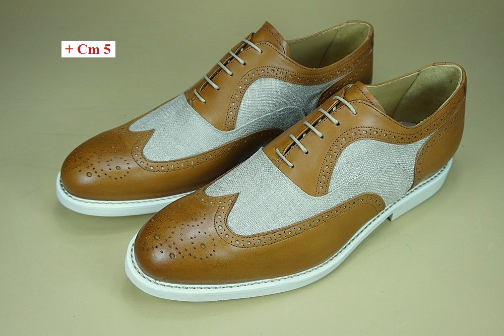 Scarpe uomo con rialzo