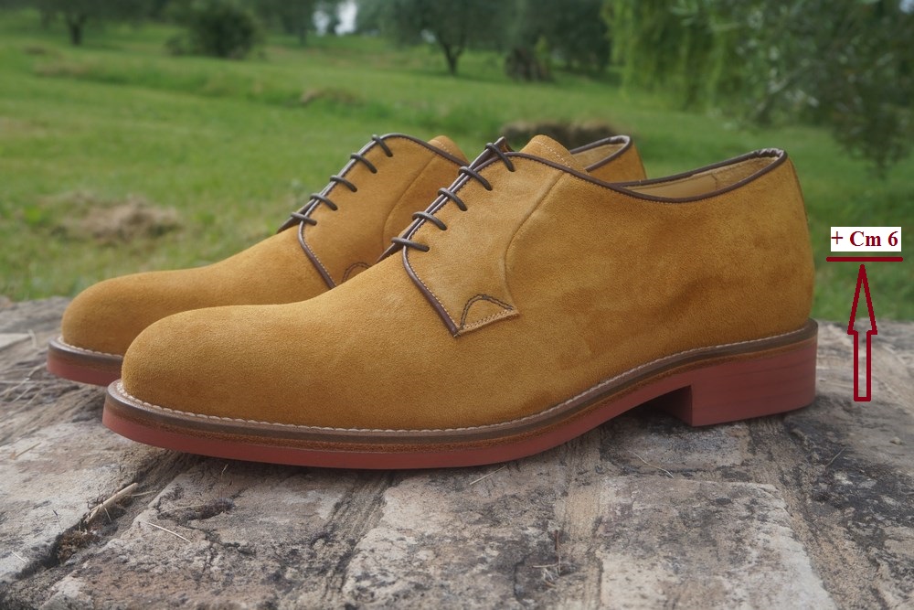 Scarpe uomo con rialzo