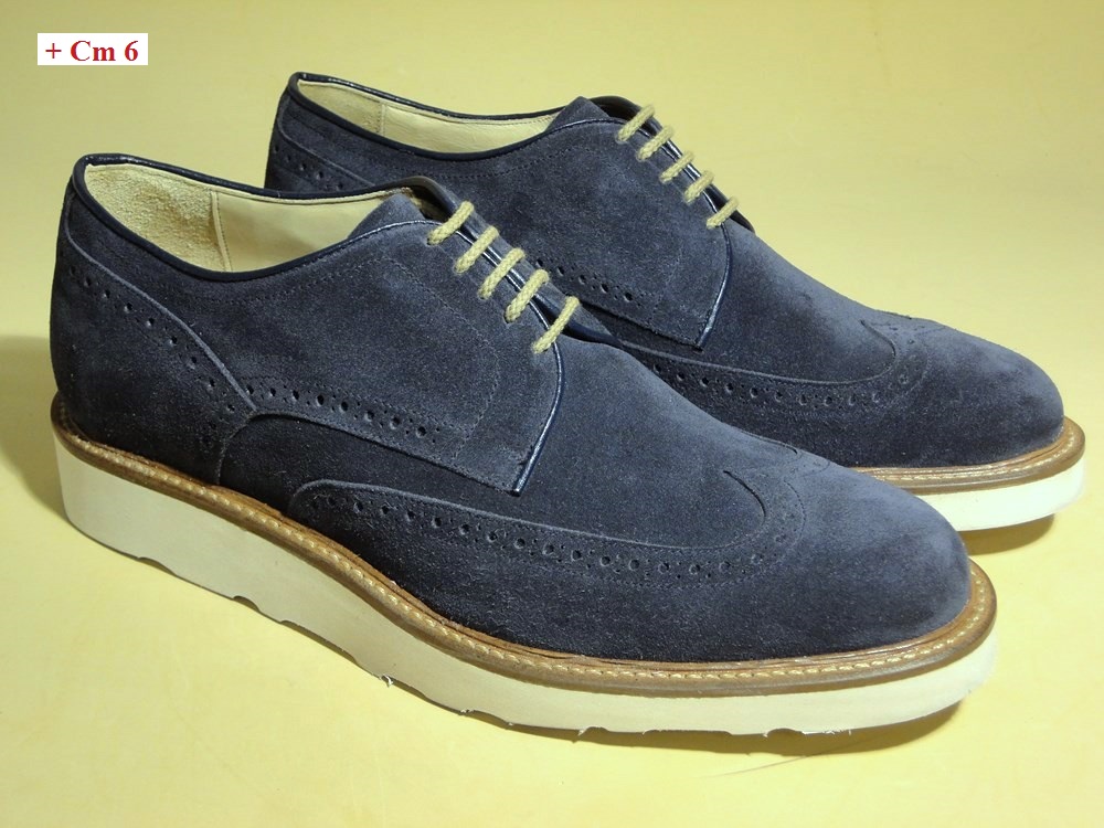 Scarpe uomo con rialzo